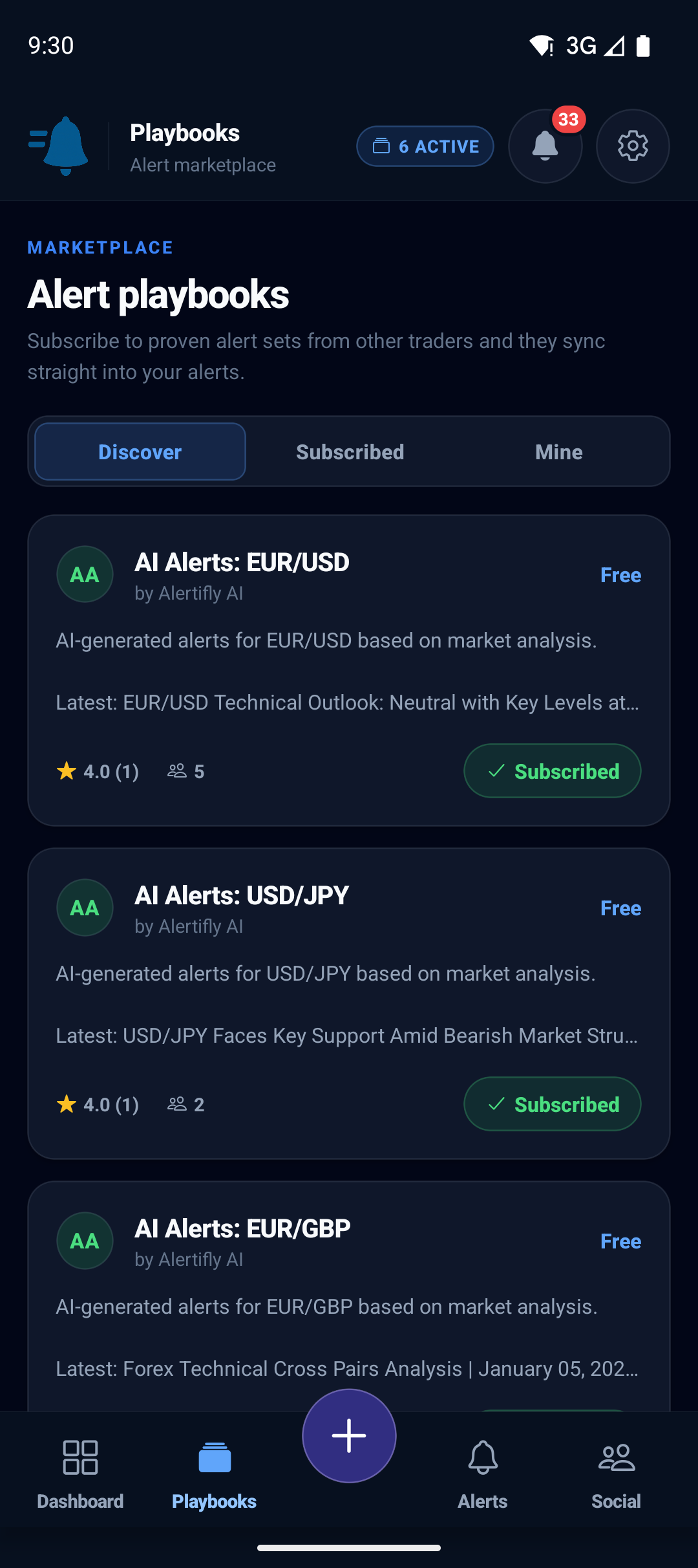 Alertifly Android app — Playbooks